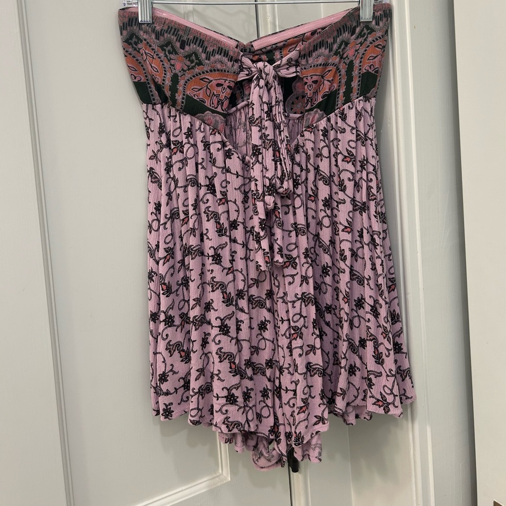 Purple free people dress. Great as a coverup or summer fit. Bought for 98
